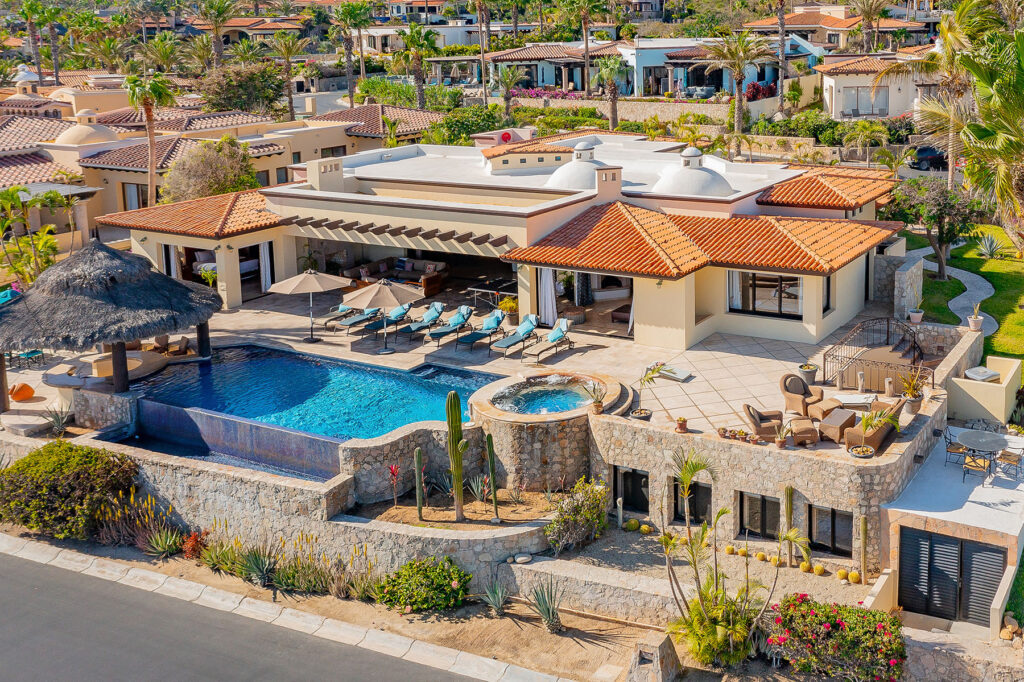 Pool & House View